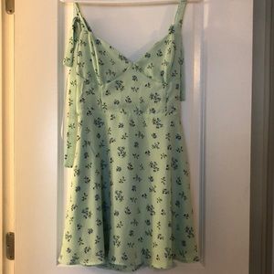 NWT Green Floral Dress